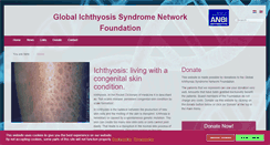 Desktop Screenshot of ichthyosis.nl